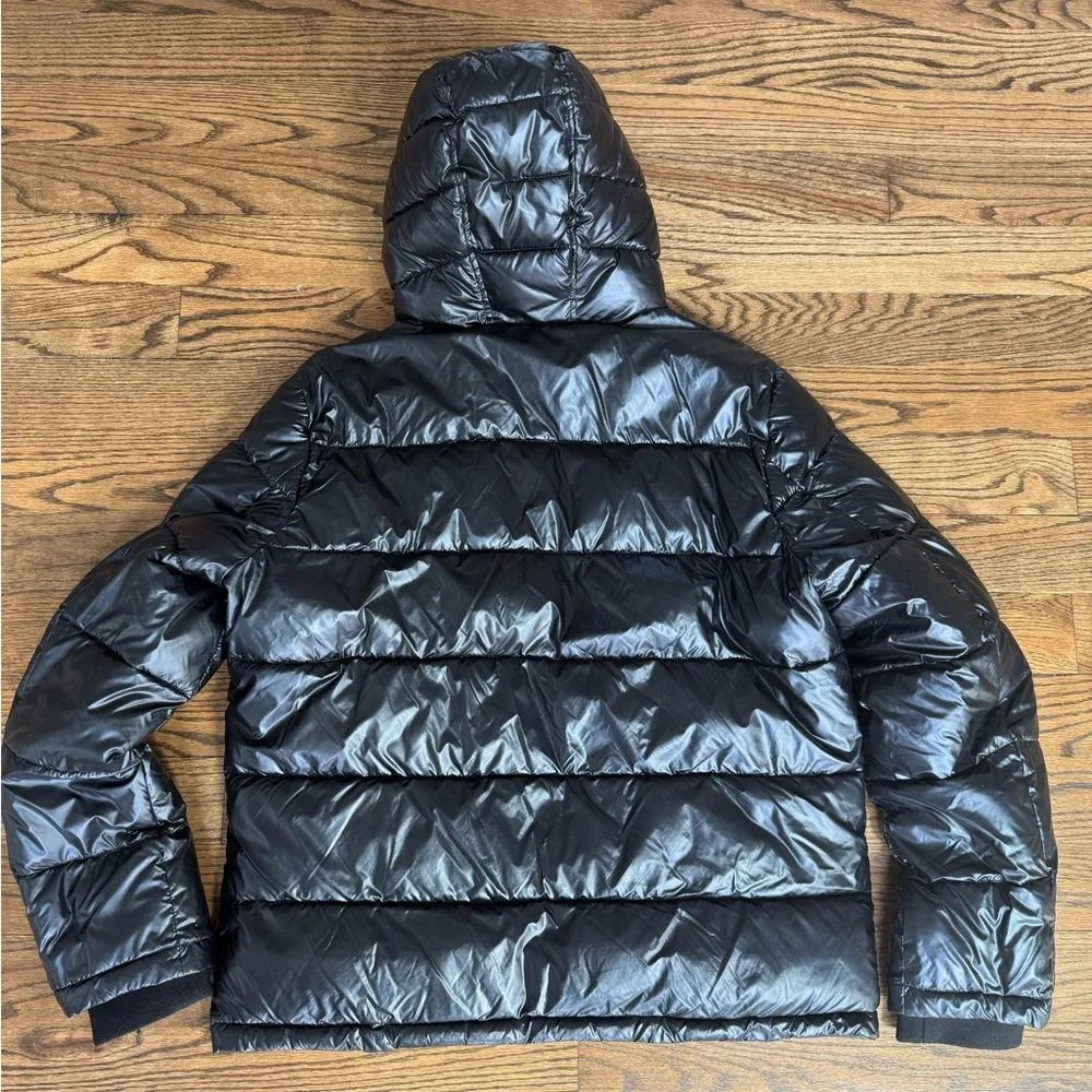 Tommy Hilfiger Men’s Black Technical Performance Puffer Jacket, size Large